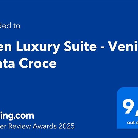 Eden Luxury Suite - Venice Santa Croce Exterior foto